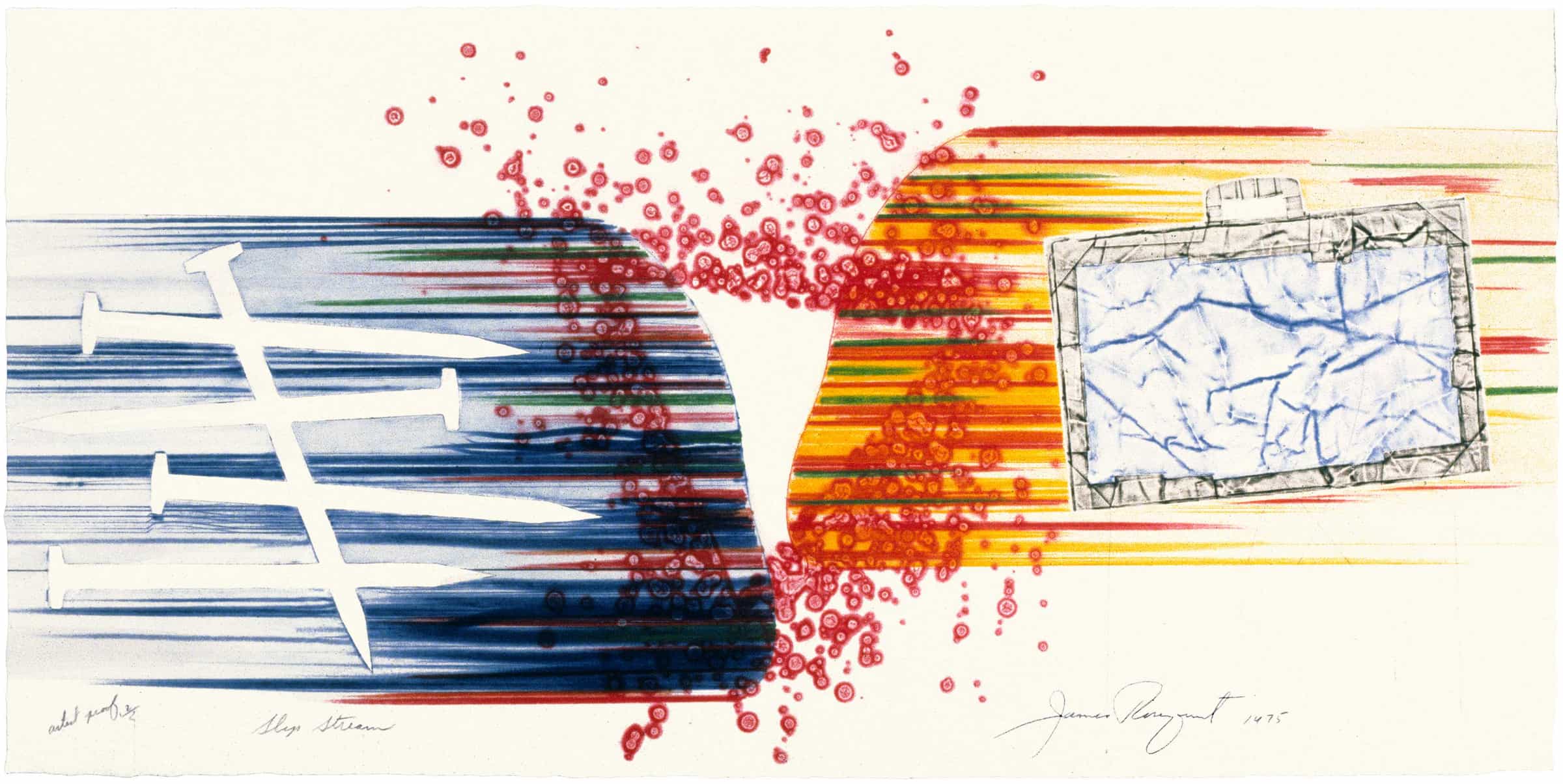 James Rosenquist, Slip Stream, 1975