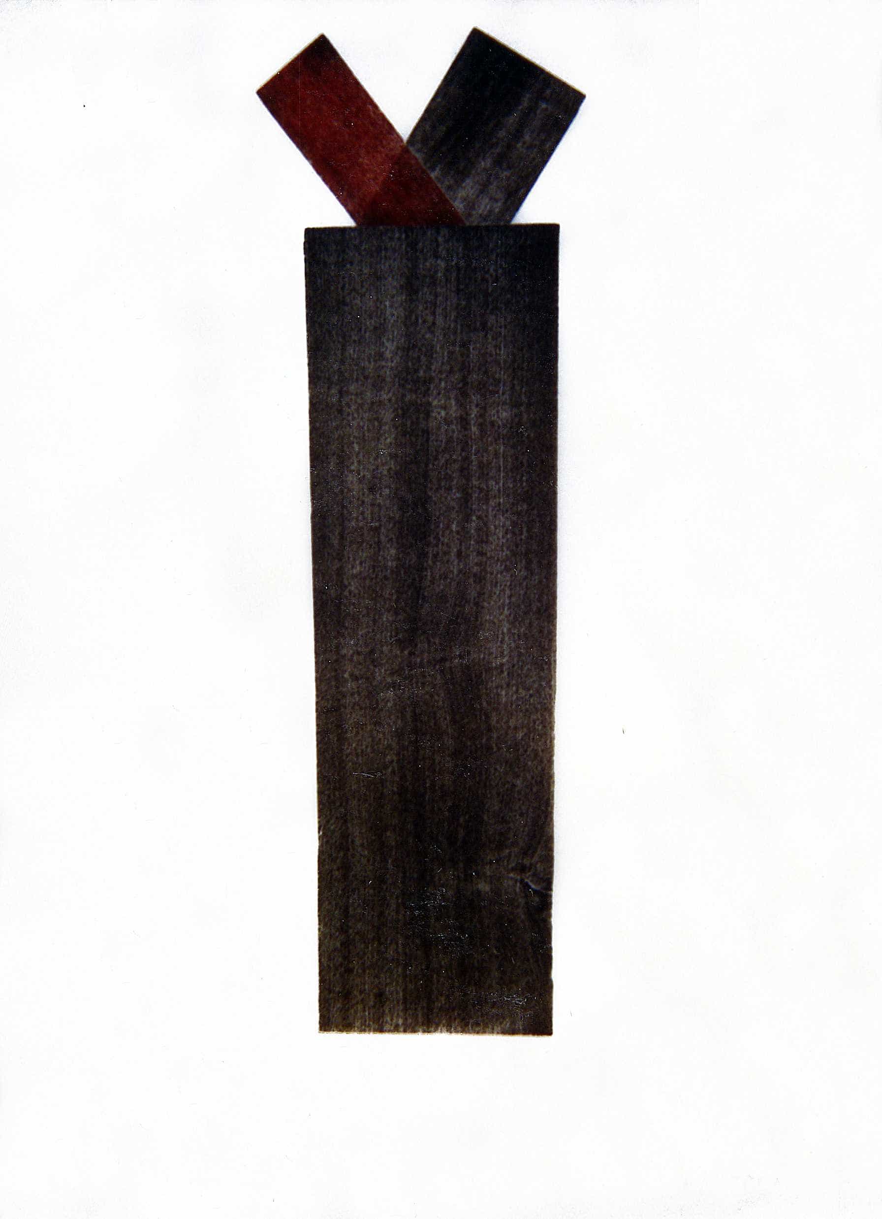 Joel Shapiro, Monotype F, 1985