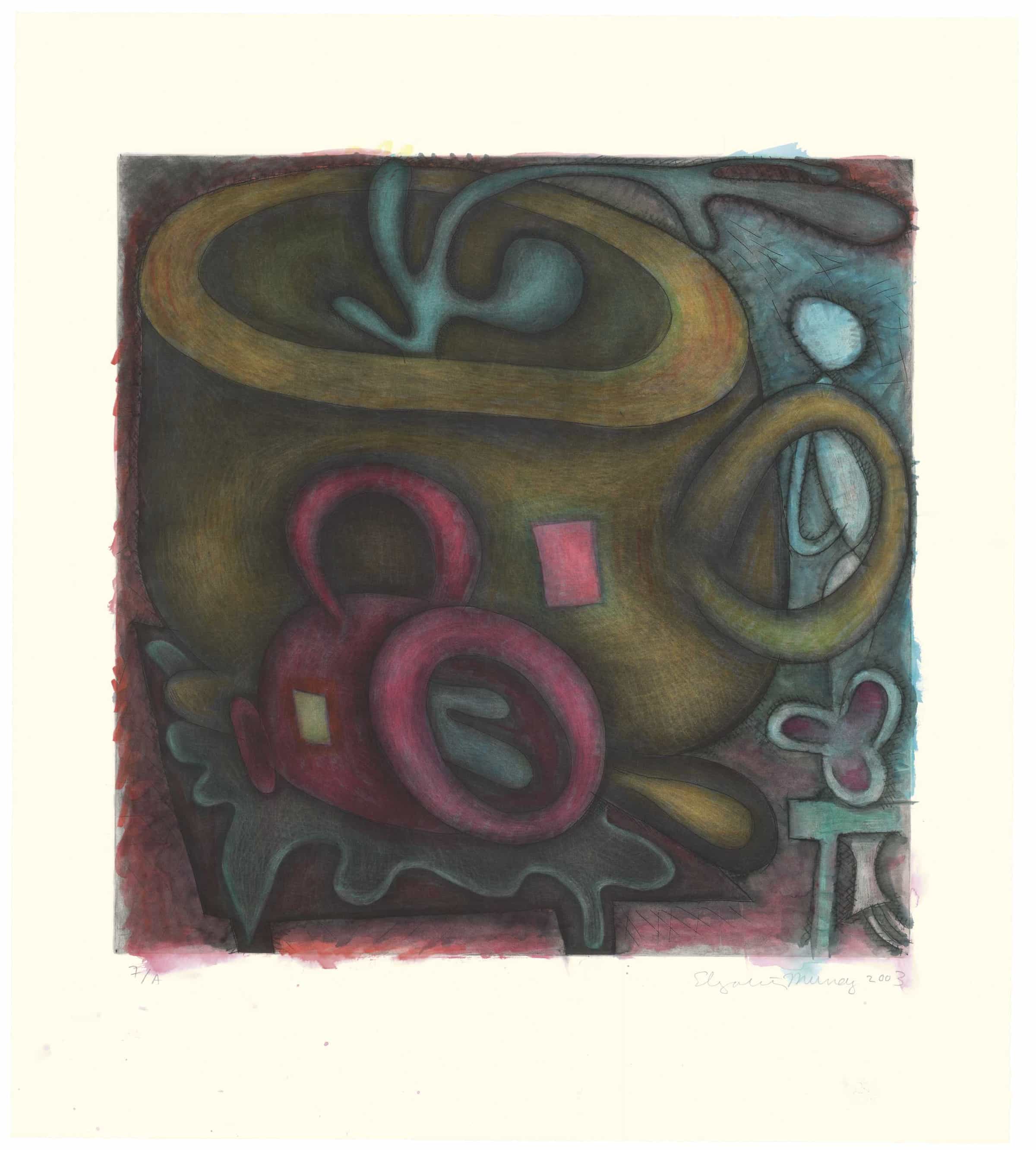 Elizabeth Murray, Untitled 7A, 2003