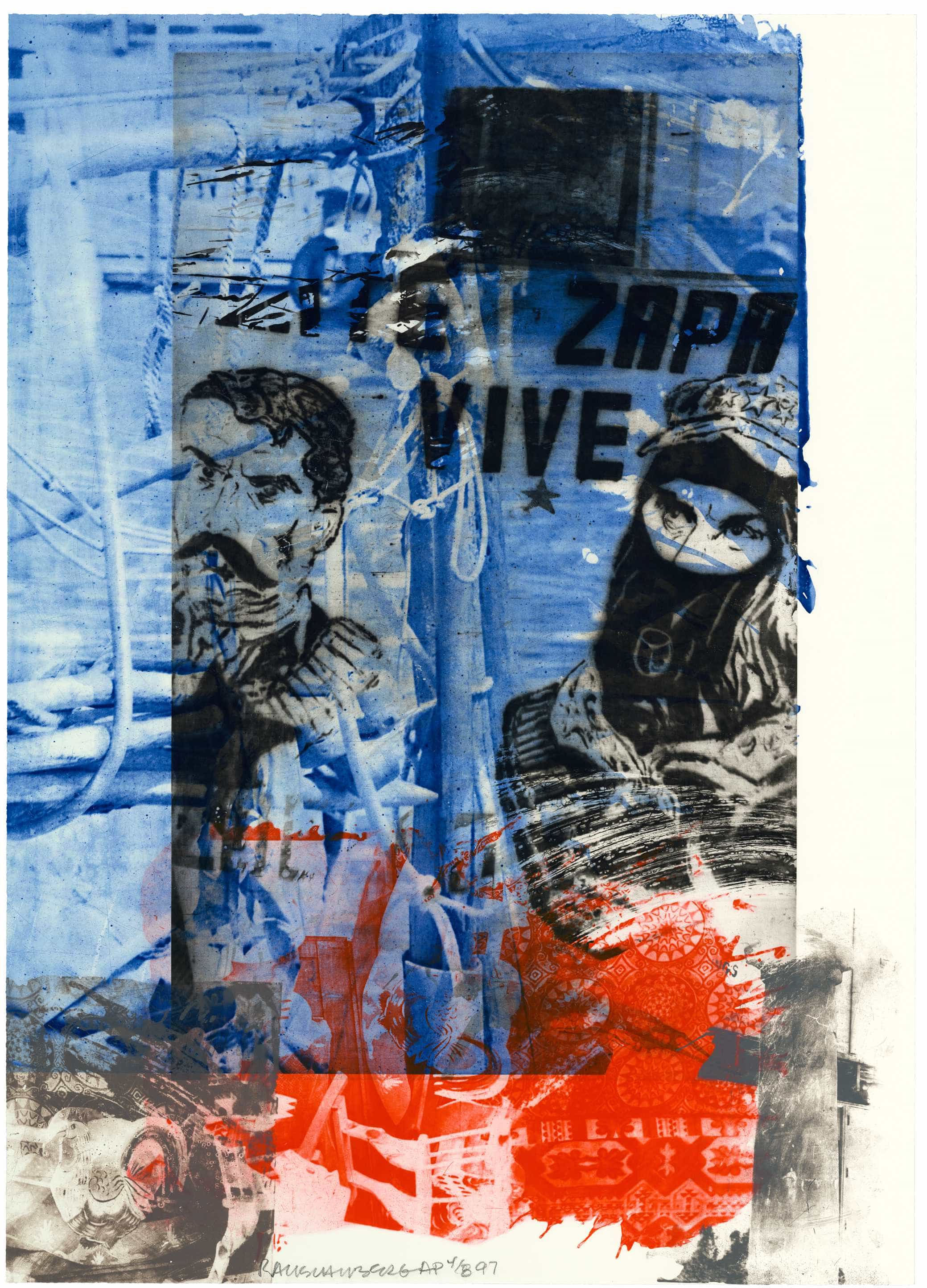 Robert Rauschenberg, Epic (Ground Rules), 1997