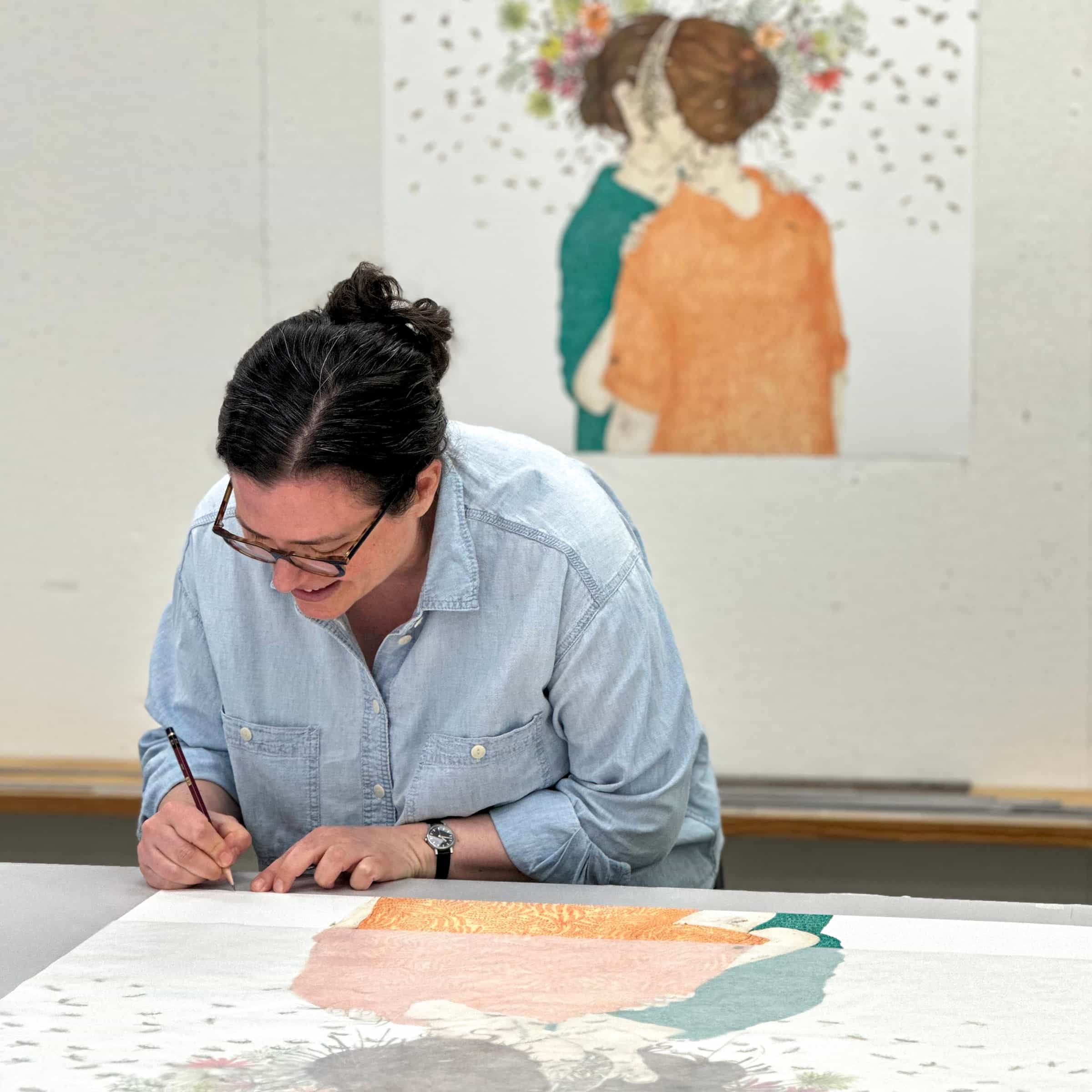 New Lithograph by Amy Cutler