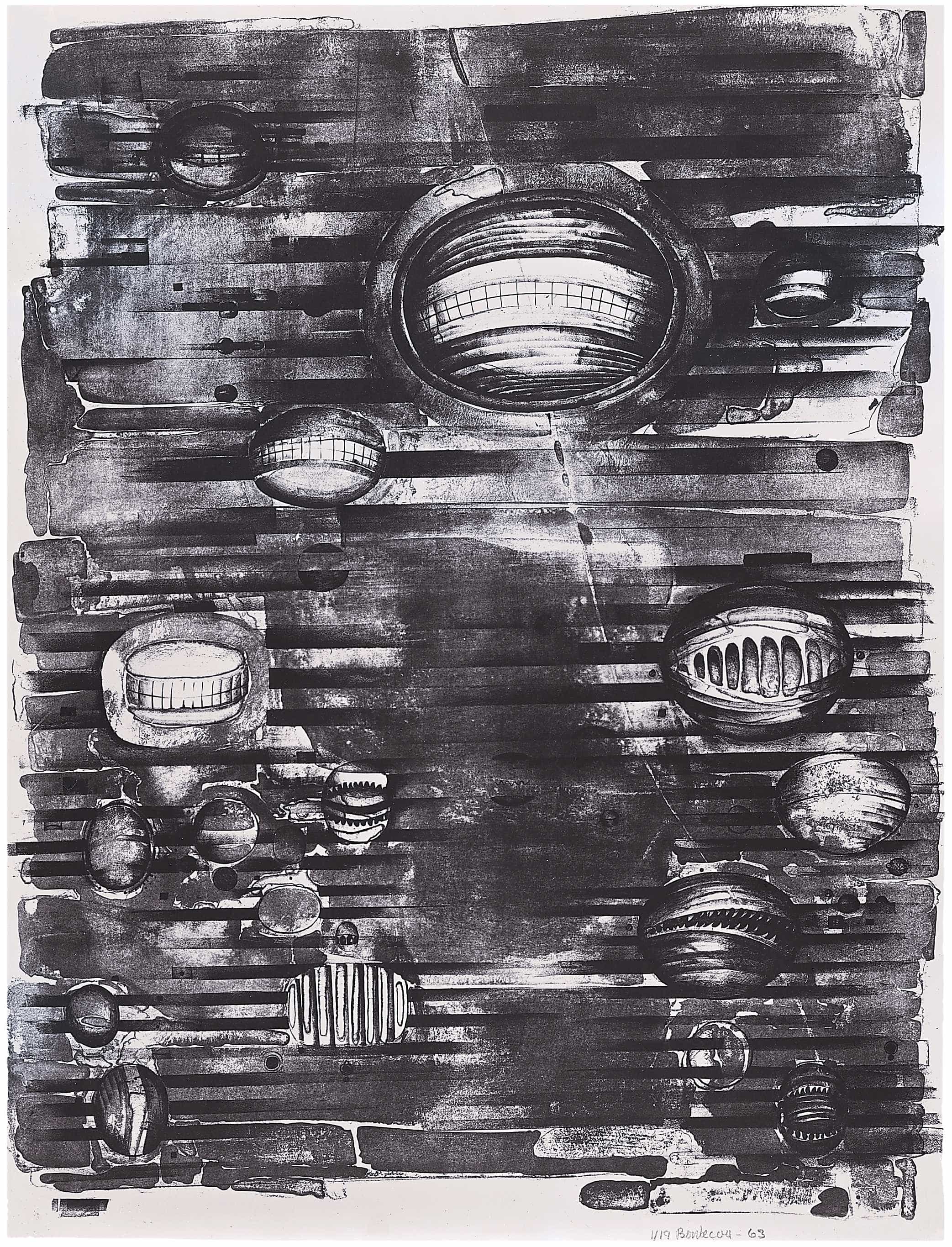 Lee Bontecou, Fourth Stone, 1963