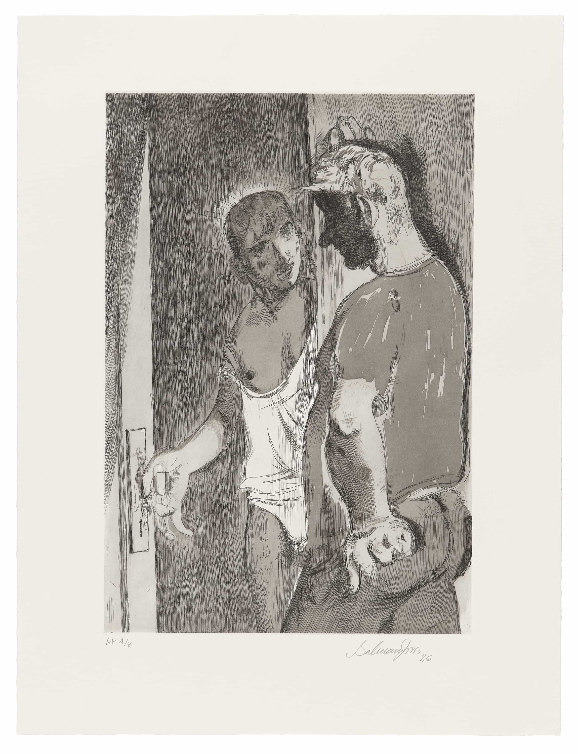 Salman Toor, Night Visitor, 2026