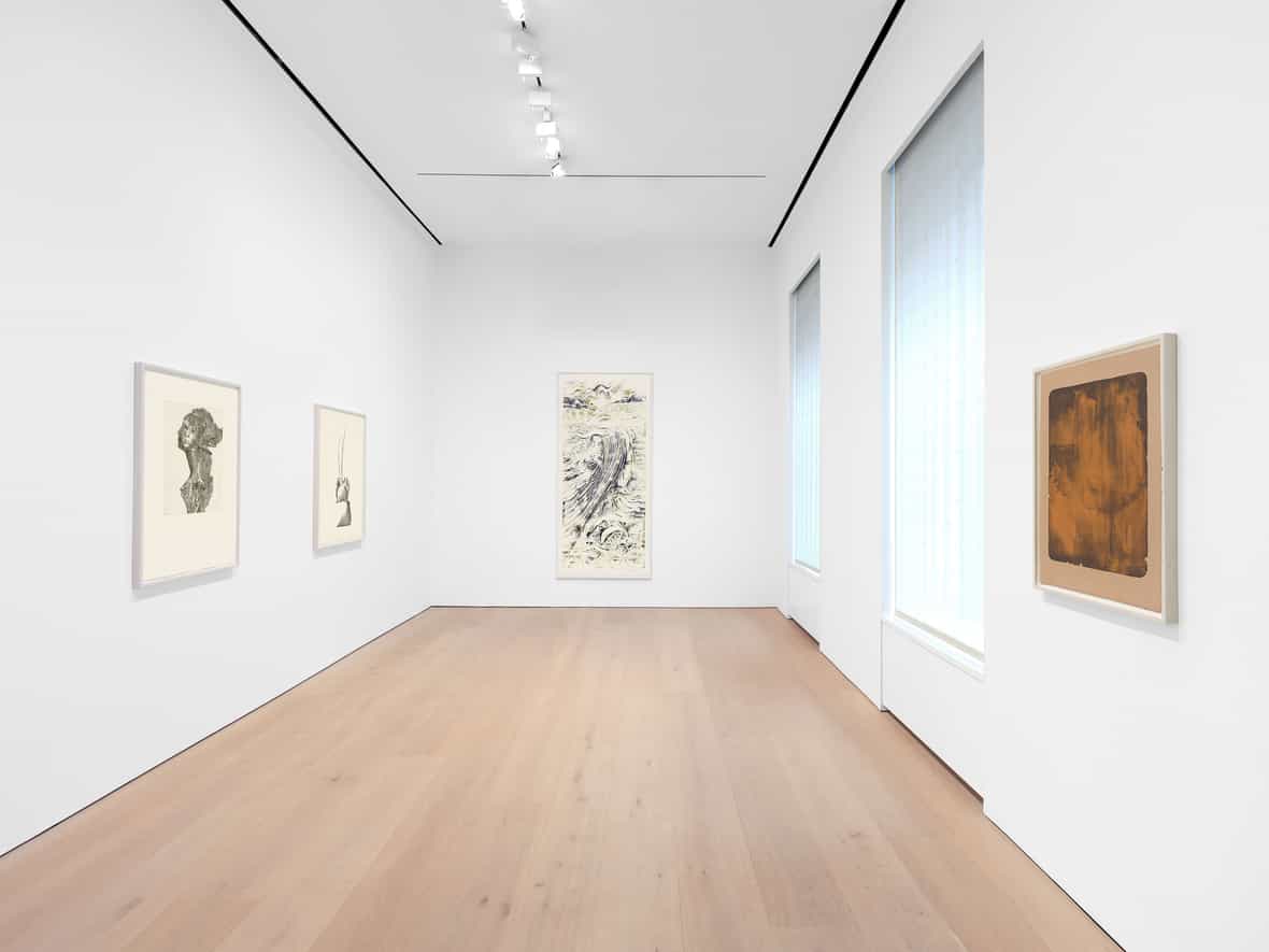 Installation, Breakthrough: Prints from ULAE, David Zwirner, New York, 2026.