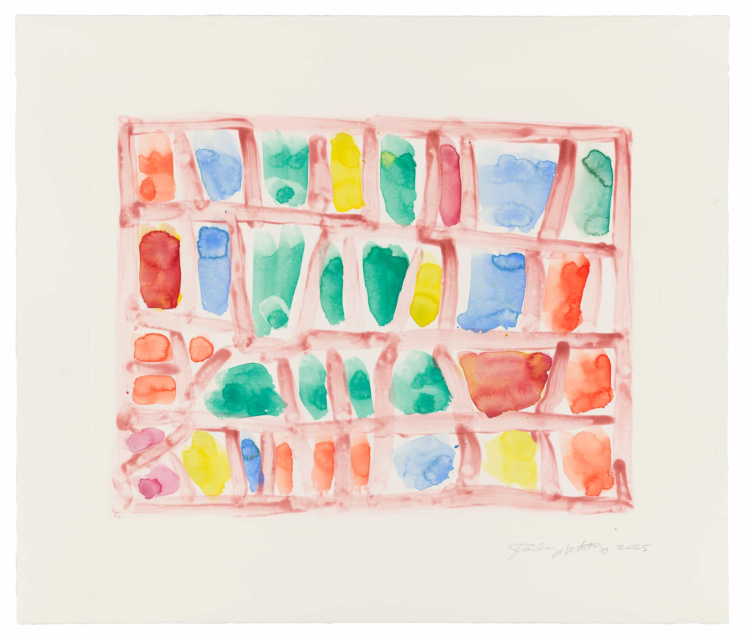 Stanley Whitney, Untitled, 2025