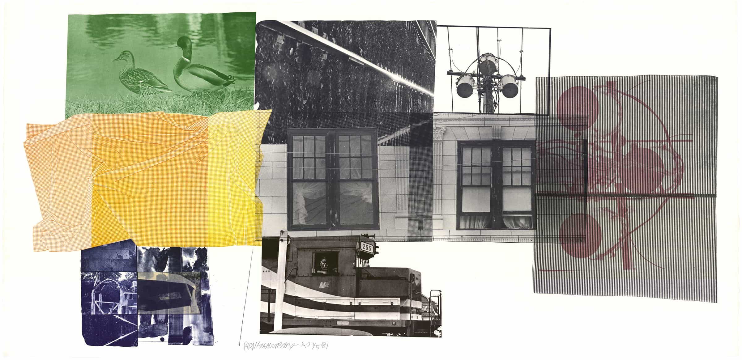 Robert Rauschenberg, 5:29 Bay Shore, 1981