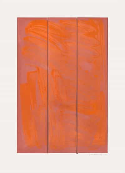 Julia Rommel, Untitled (orange/brick), 2023