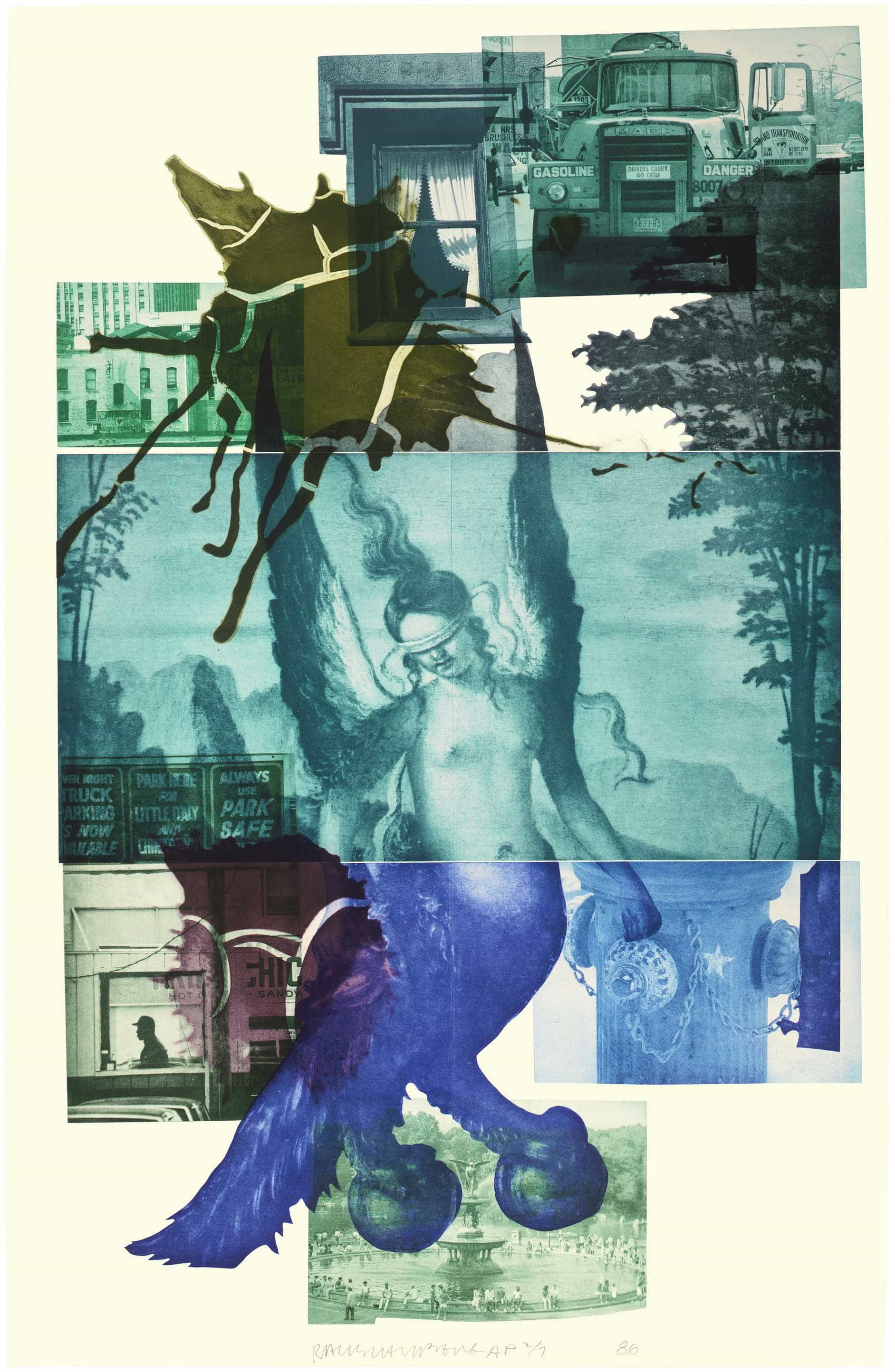 Robert Rauschenberg, Bellini #1, 1986