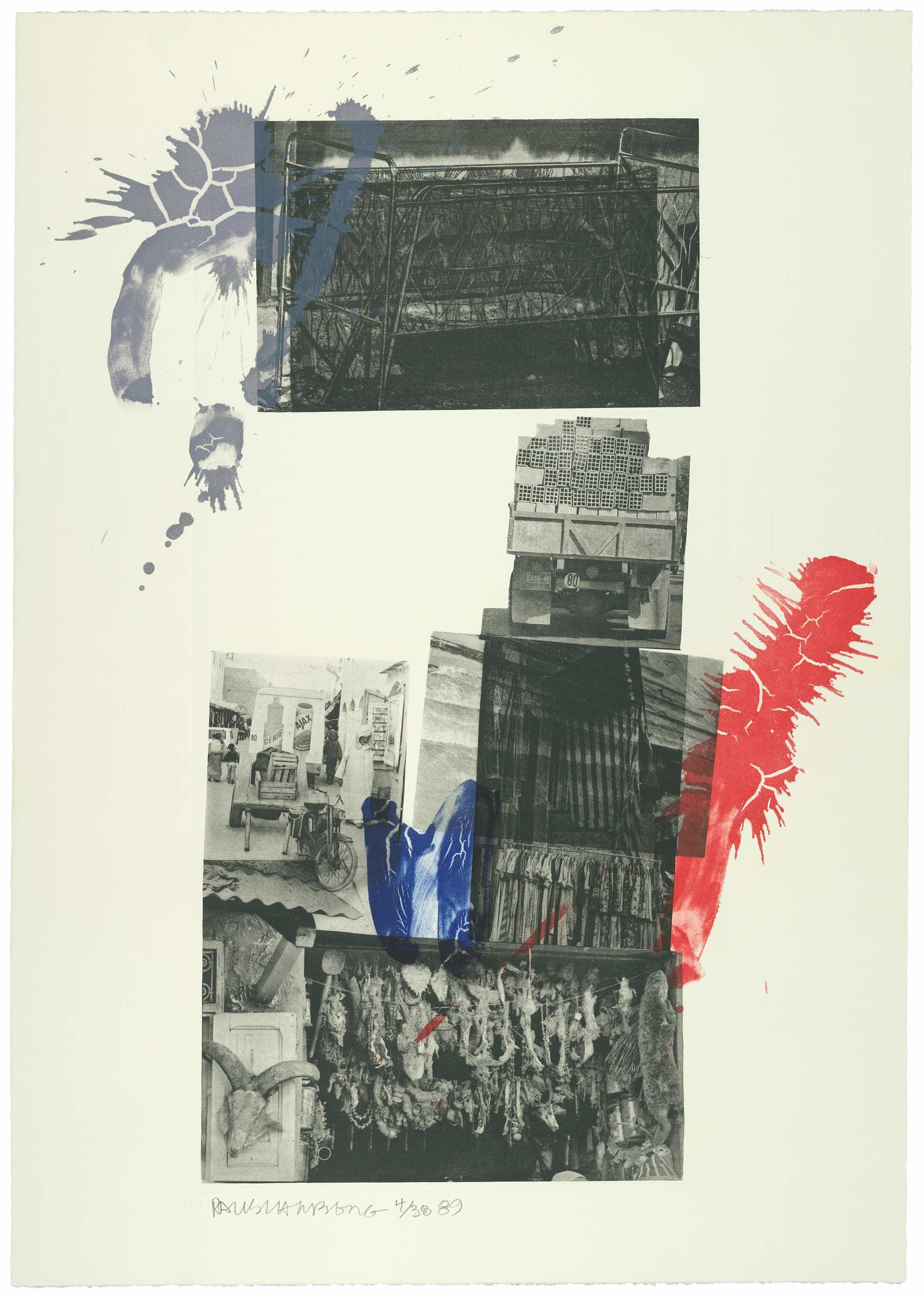 Robert Rauschenberg, Morocco, 1989