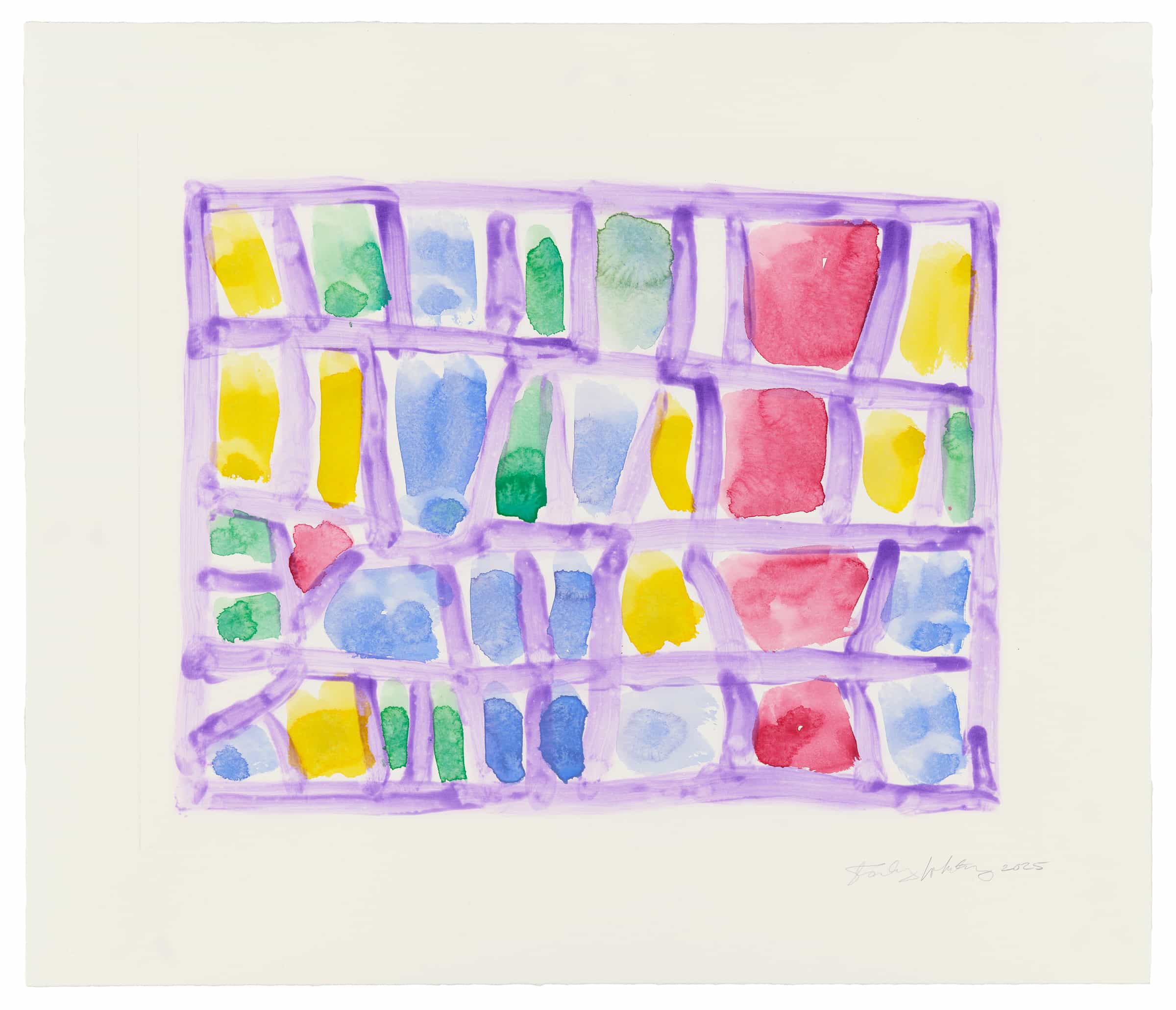 Stanley Whitney, Untitled, 2025