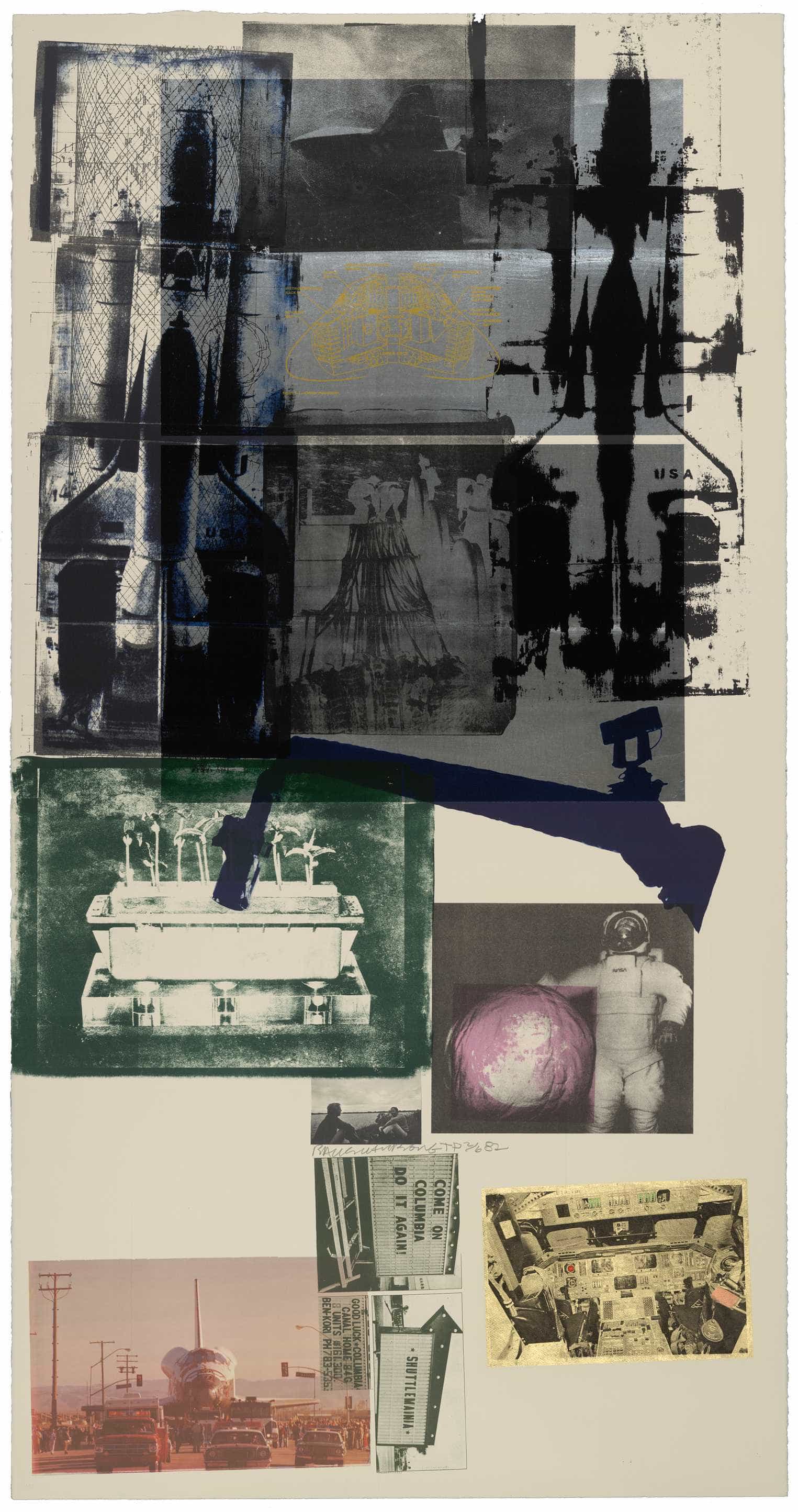 Robert Rauschenberg, Hot Shot, 1983