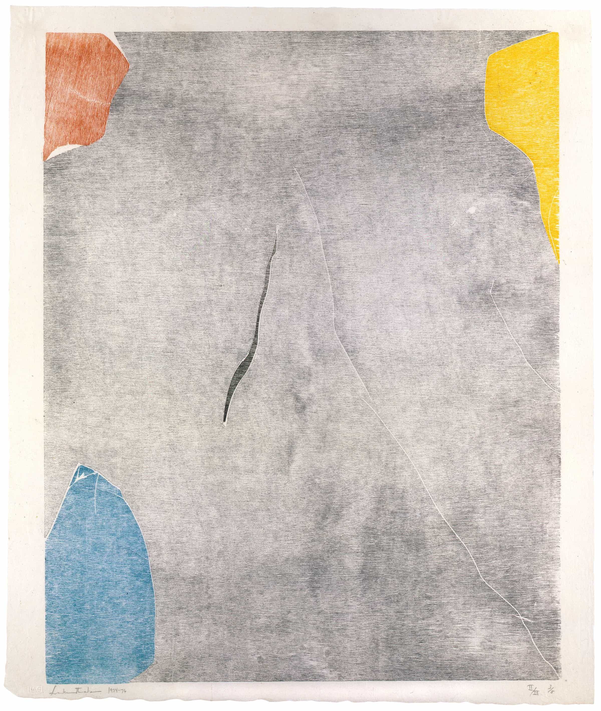 Helen Frankenthaler, Trial Premonition II/III, 1974-76